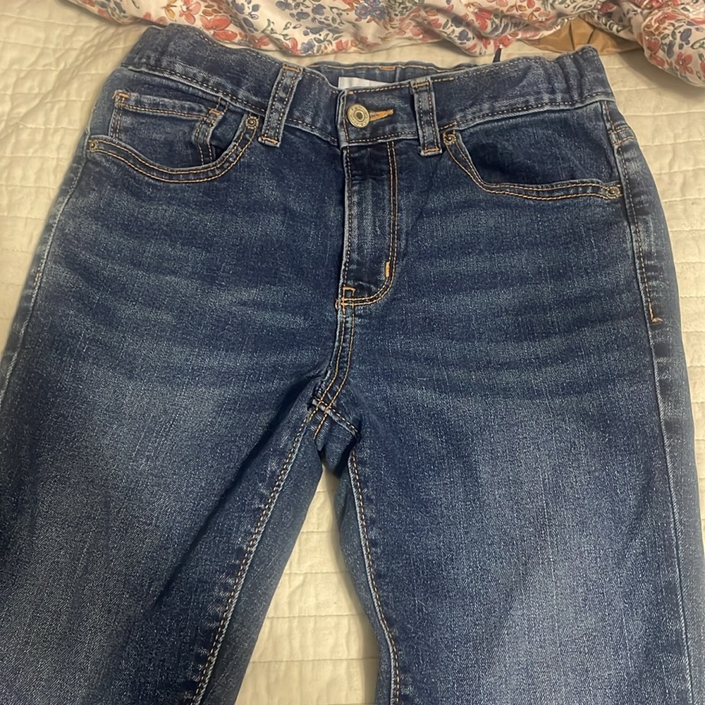 Boys old navy flex skinny dark wash jeans size 12 - Picture 2 of 6